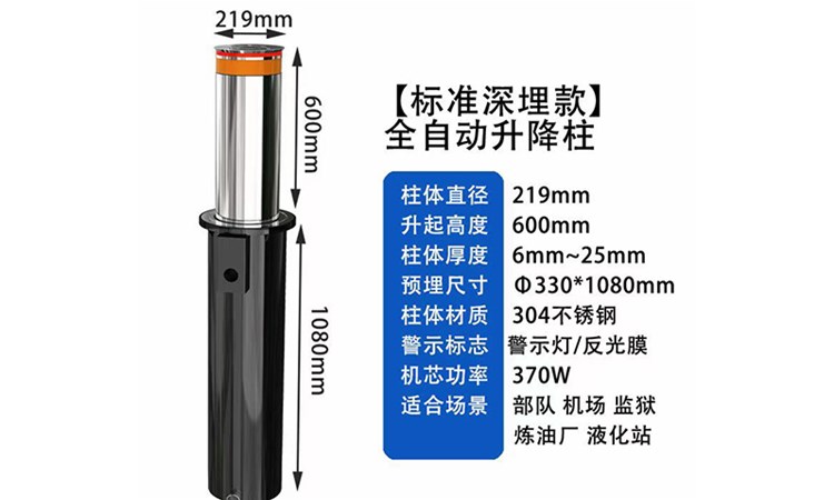 邯郸鸿盾智能科技发布新型深埋式升降柱，高安防领域迎来专业化解决方案升级